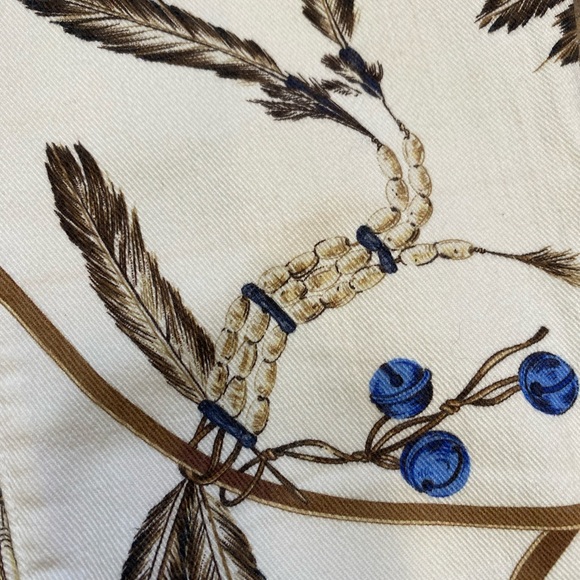 Ralph Lauren Rare Blue Label Native American Indian White Jeans - Sz 27 - Picture 10 of 10